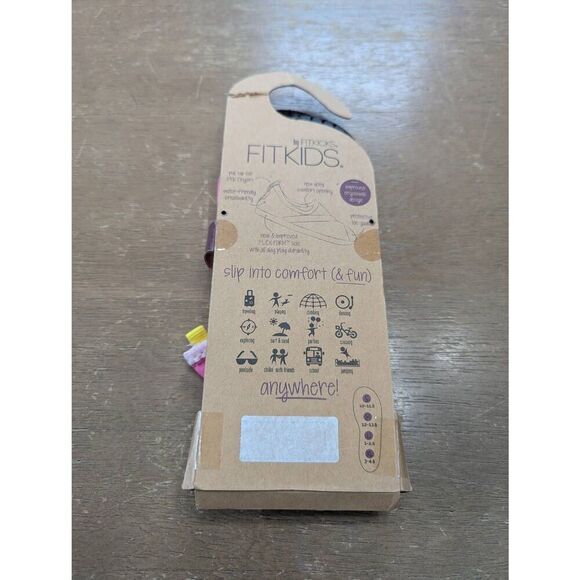 Fit kids Water Shoes kid's size Large (1-2.5) pink New in Package slip on‎ - Picture 2 of 4